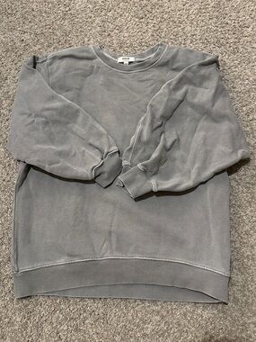 AGOLDE balloon sleeve sweatshirt
